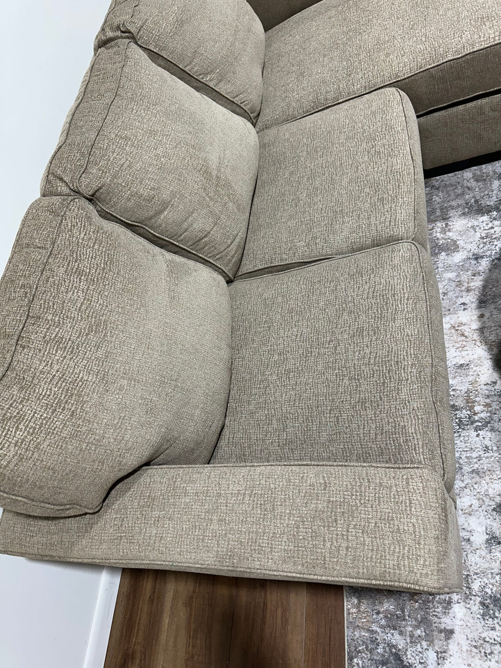 Tan Reversible Ashley Brand Sectional