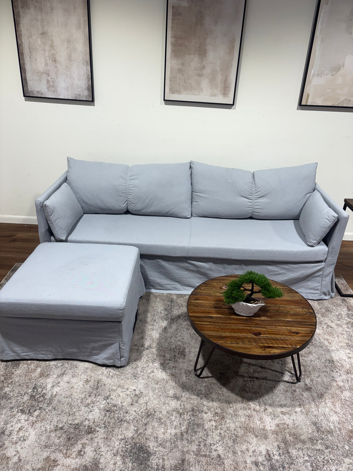 Periwinkle IKEA Sleeper Sofa