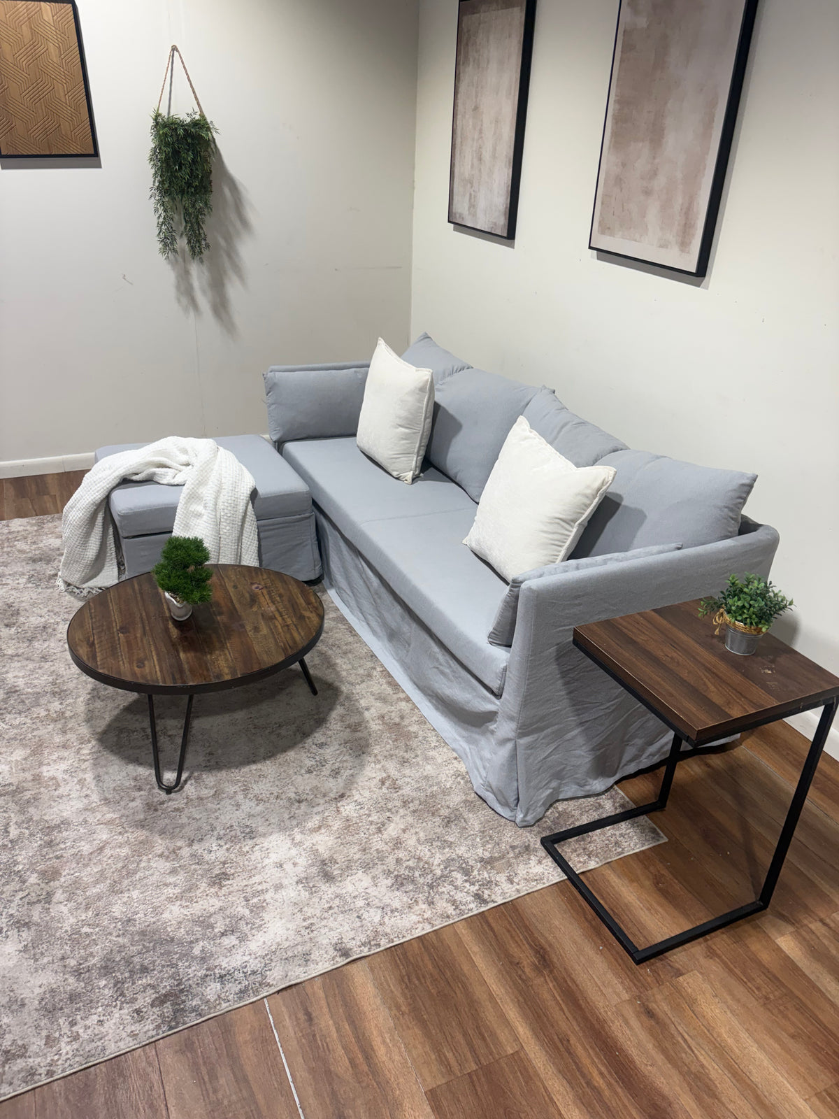 Periwinkle IKEA Sleeper Sofa