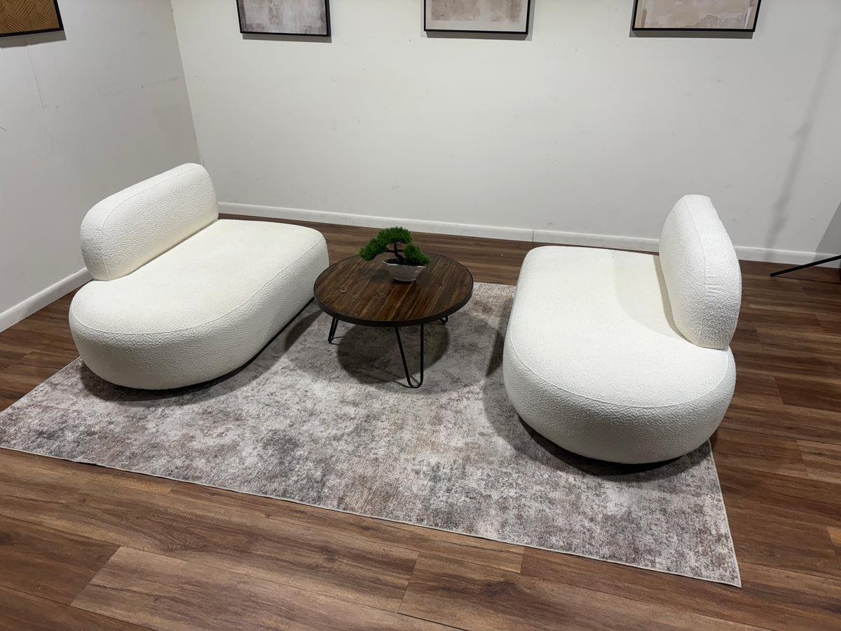 TOV Brand Broohah White Couch