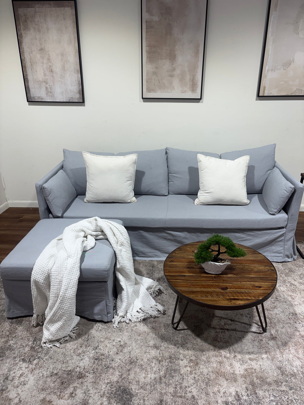 Periwinkle IKEA Sleeper Sofa