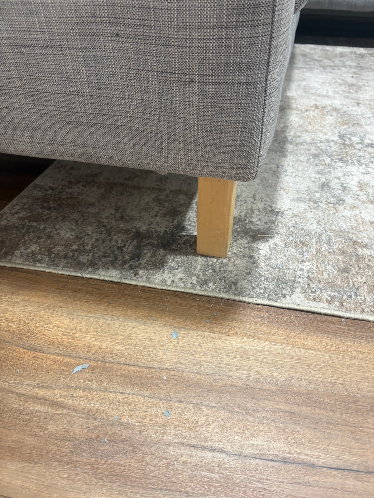 Gray IKEA Left-L Sectional