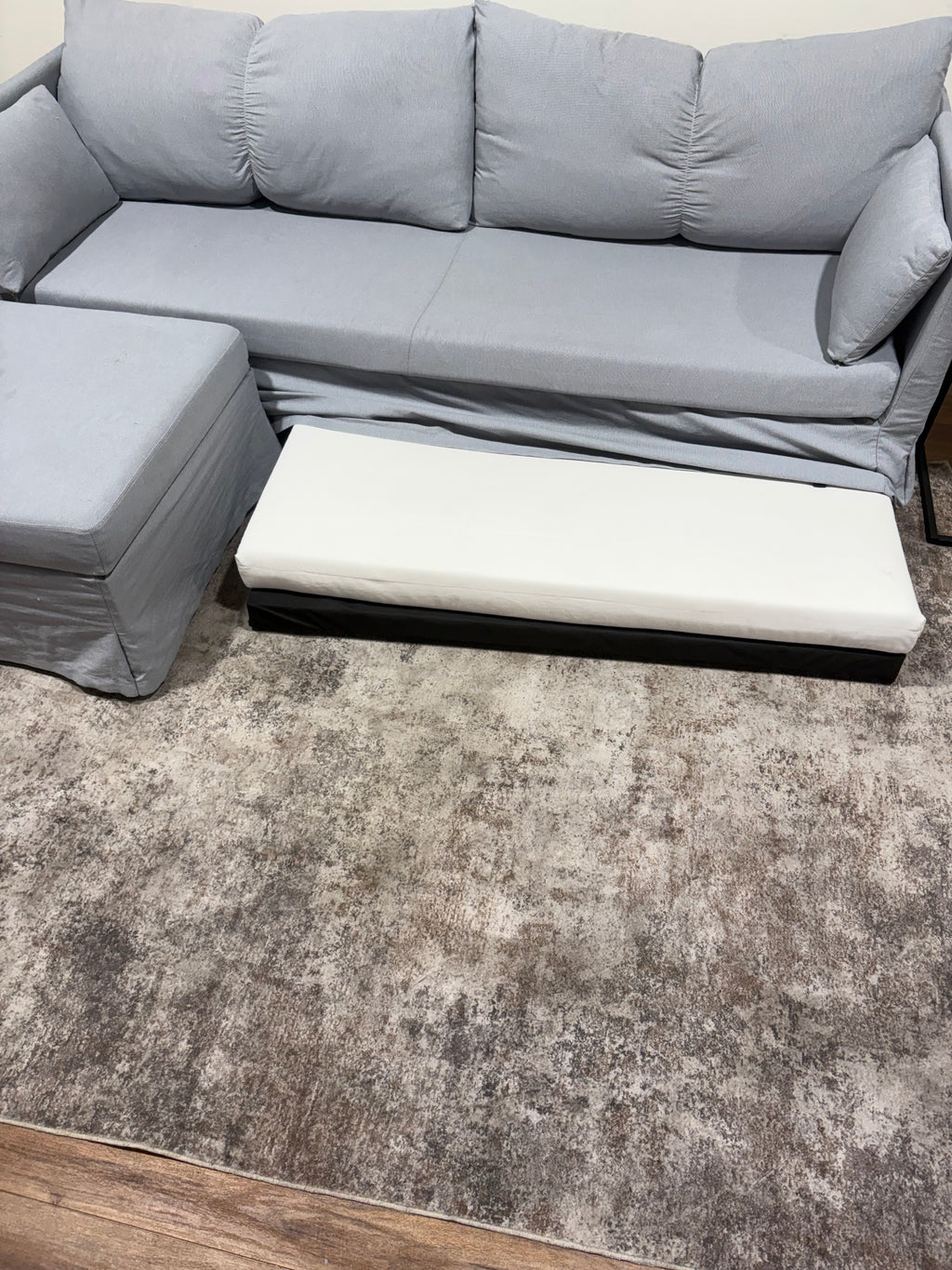 Periwinkle IKEA Sleeper Sofa