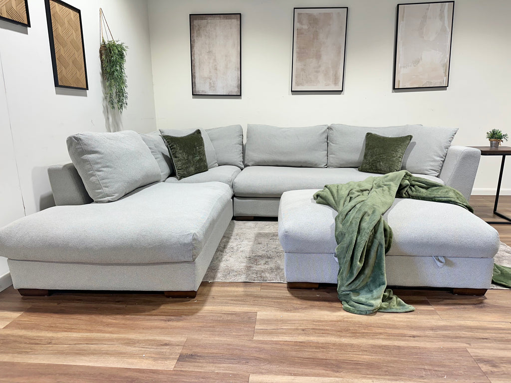 Gray Henredon Family Sectional