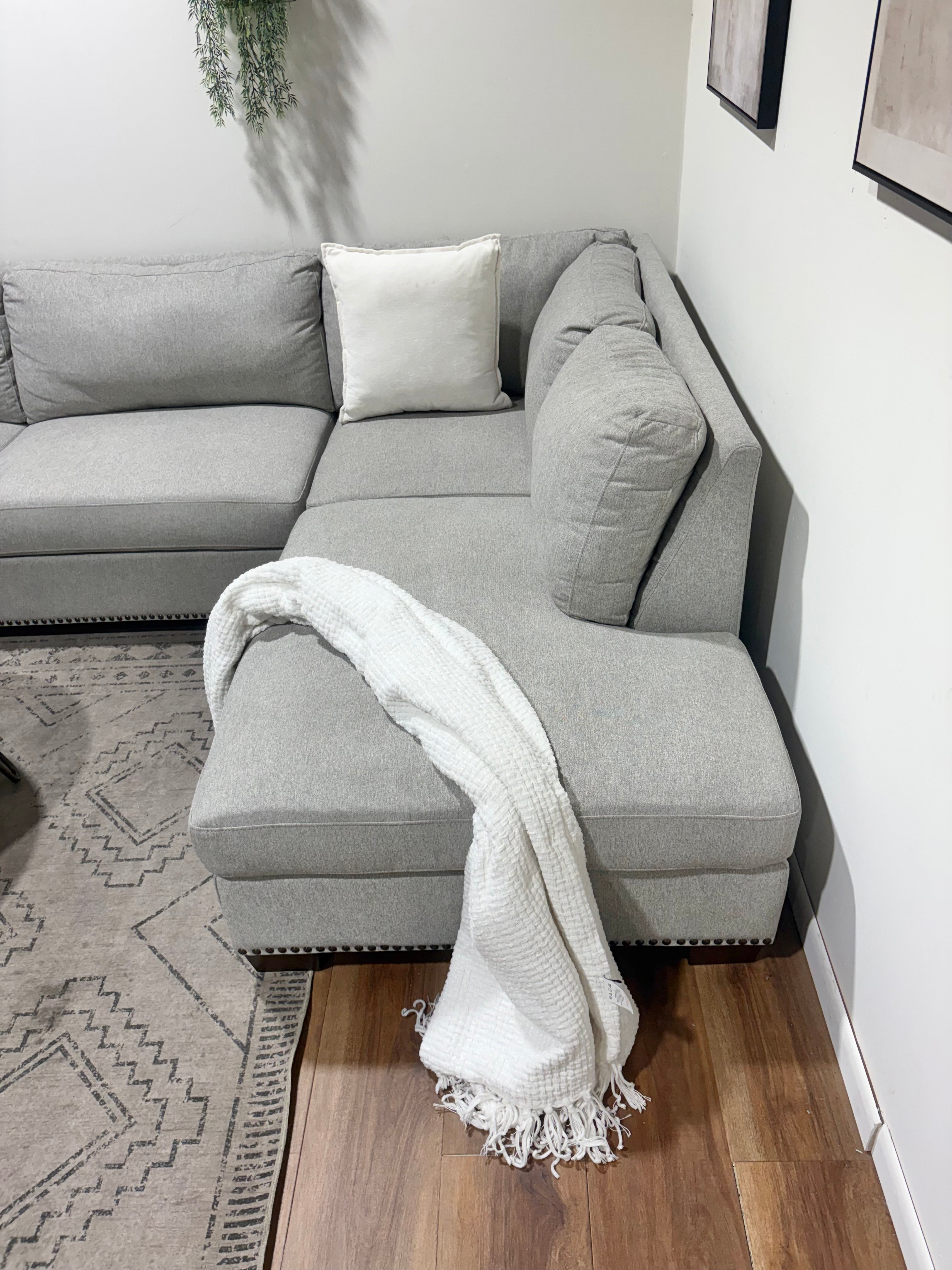 Light Gray Thomasville Sectional