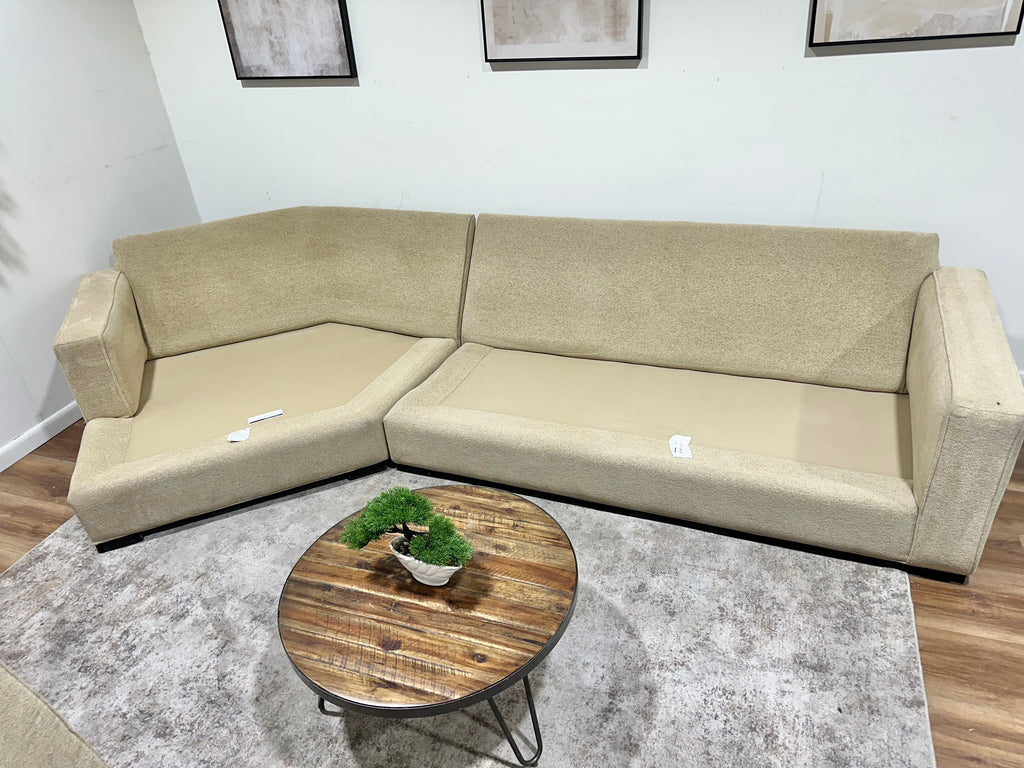 Room & Board Tan/Beige Corner Sectional