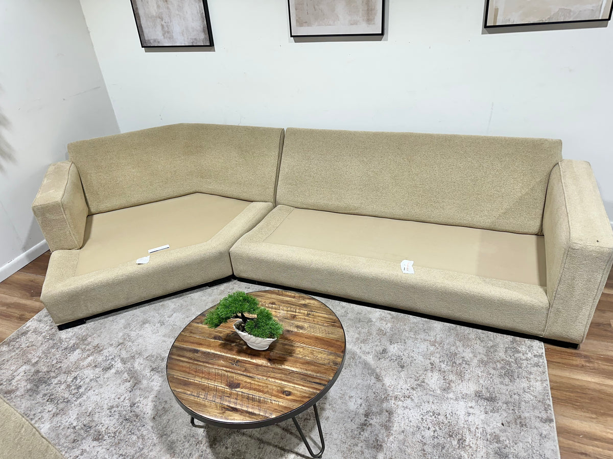 Room & Board Tan/Beige Corner Sectional