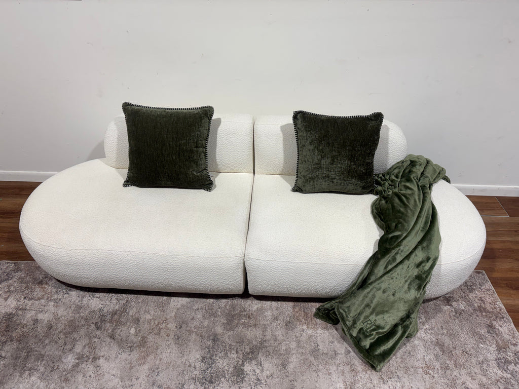 TOV Brand Broohah White Couch