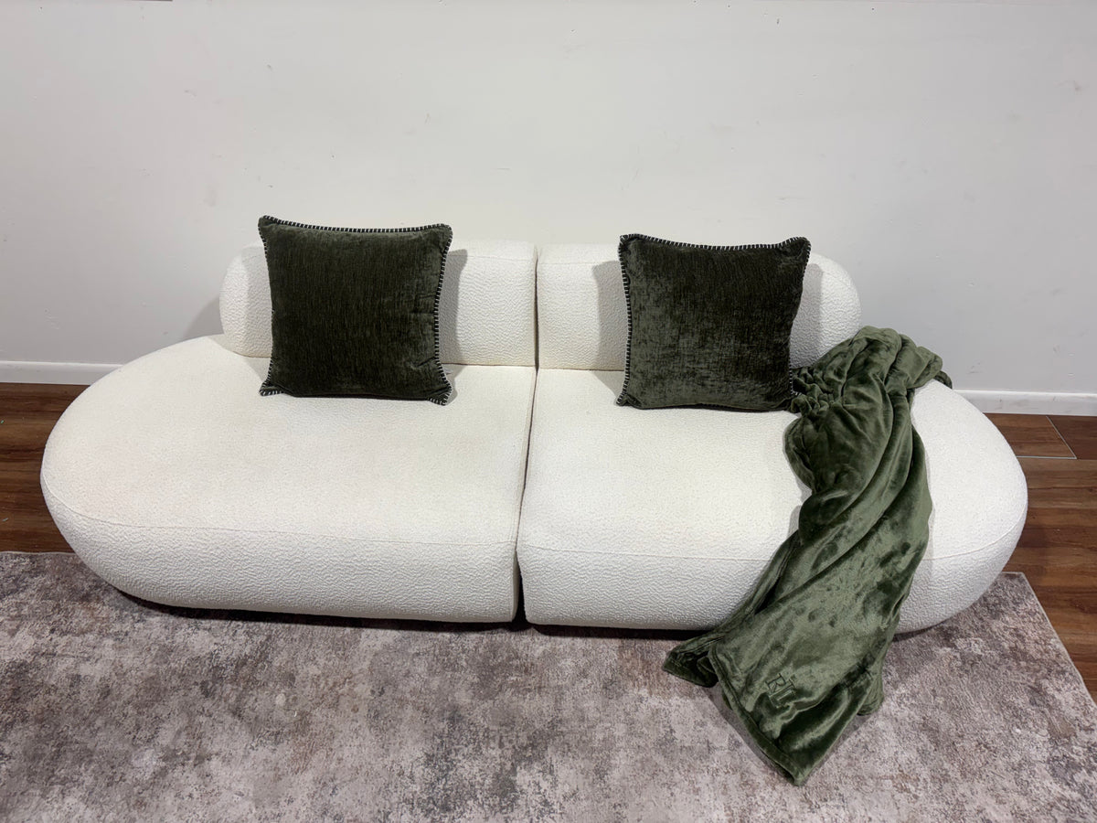 TOV Brand Broohah White Couch