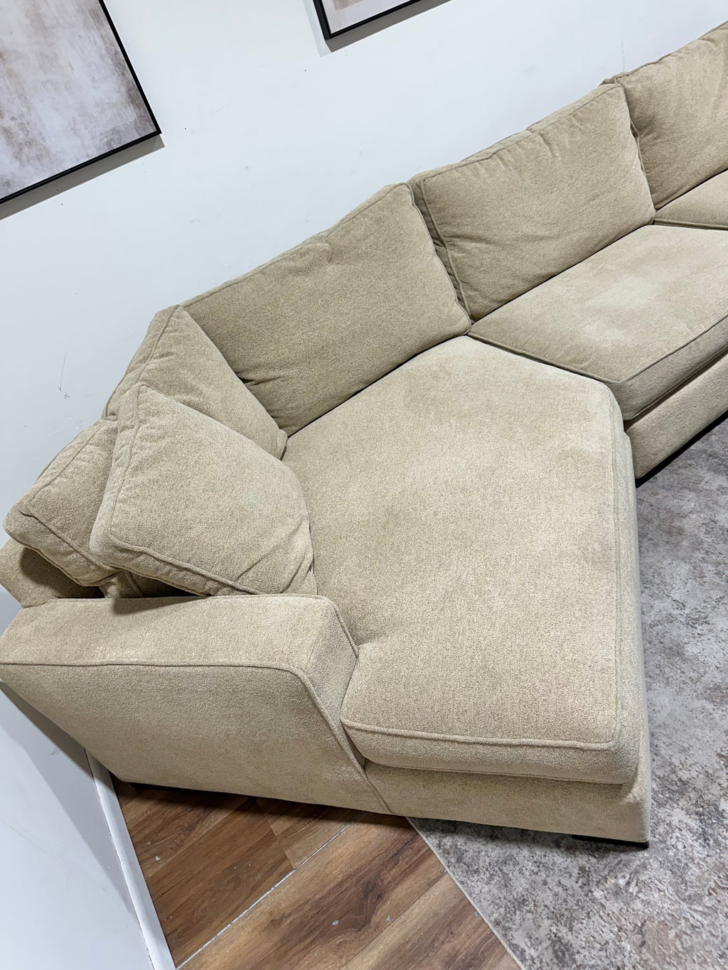 Room & Board Tan/Beige Corner Sectional