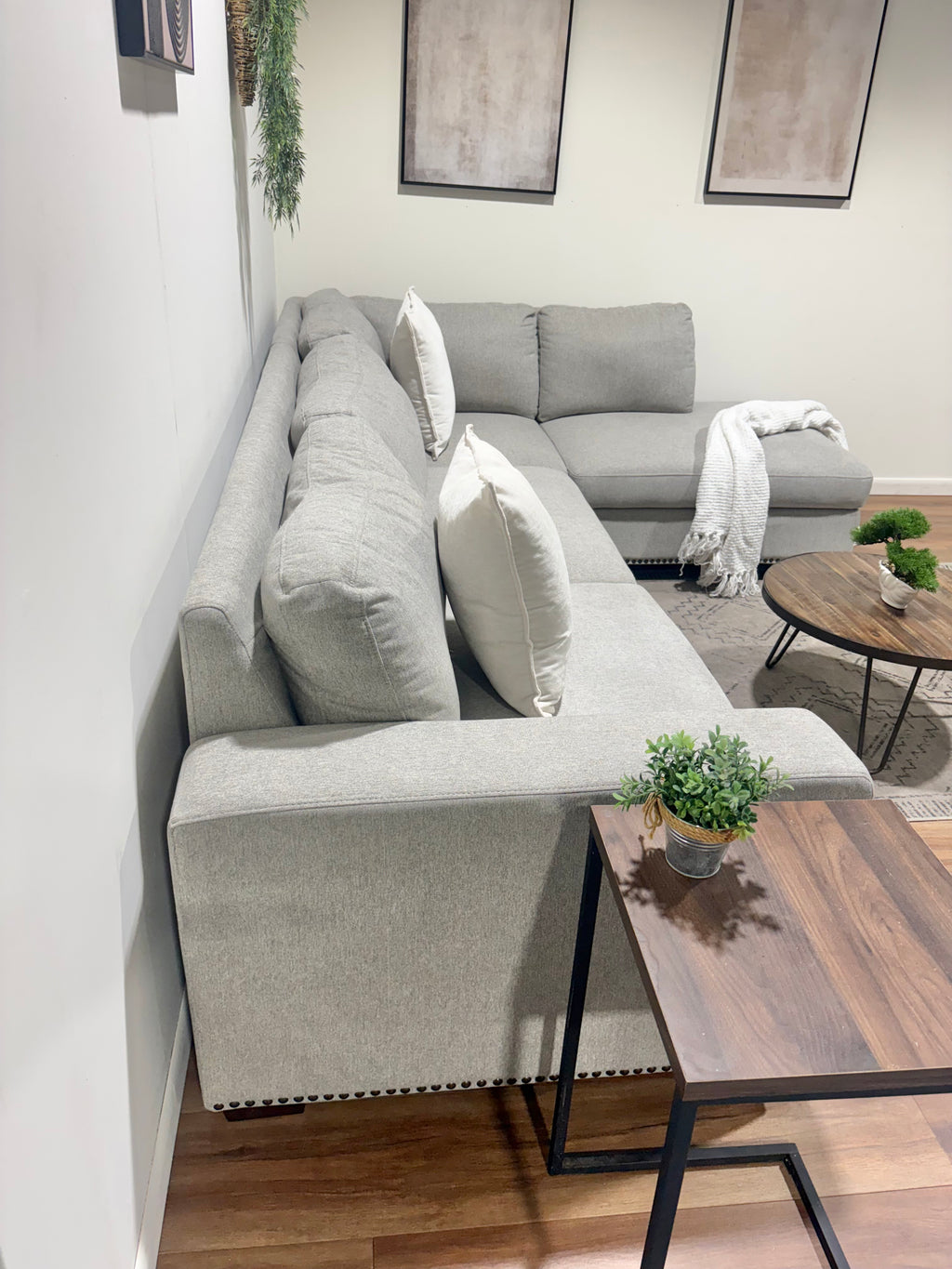 Light Gray Thomasville Sectional