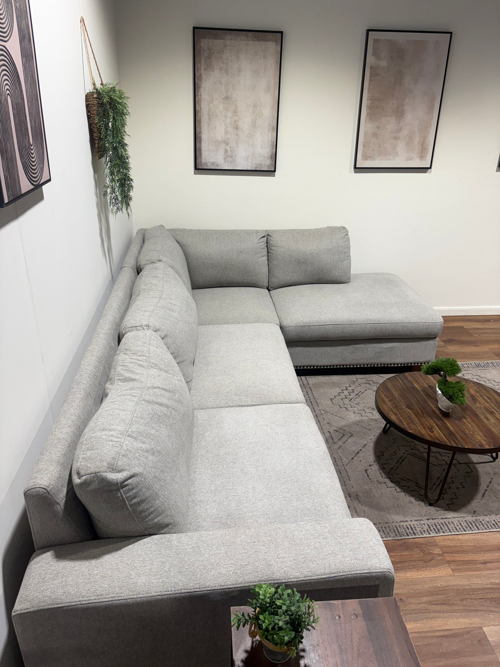 Light Gray Thomasville Sectional