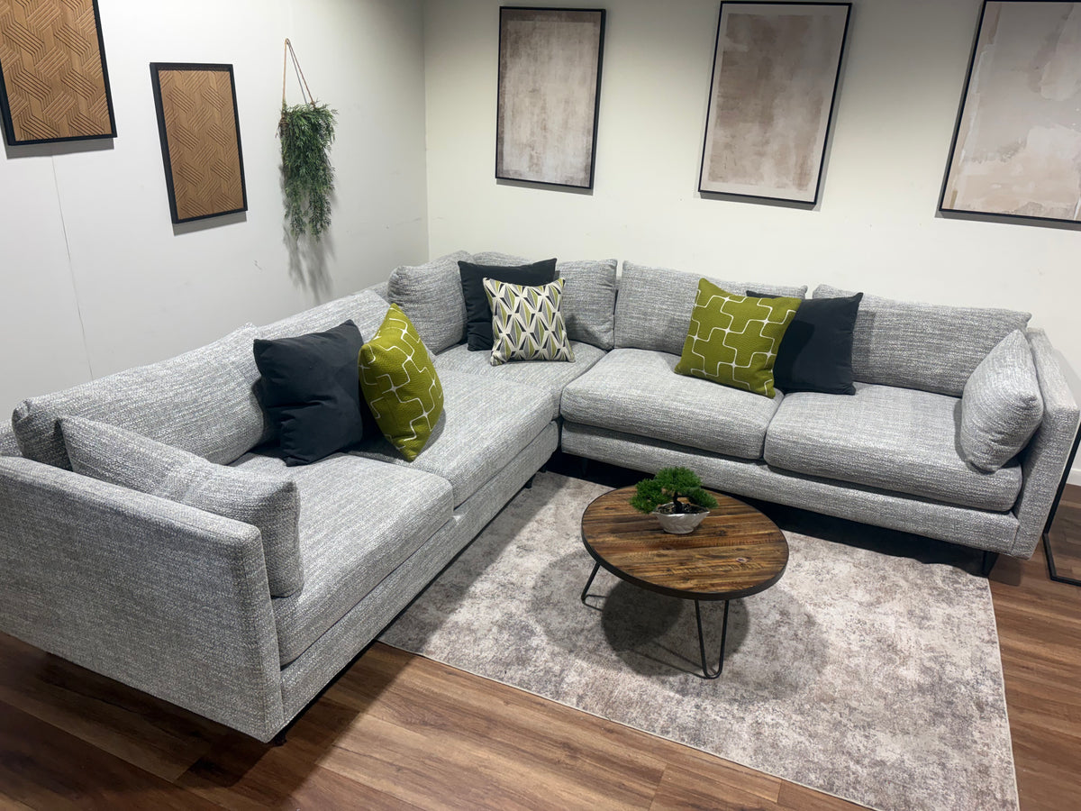 Jonathan Louis Brand Light Gray Sectional