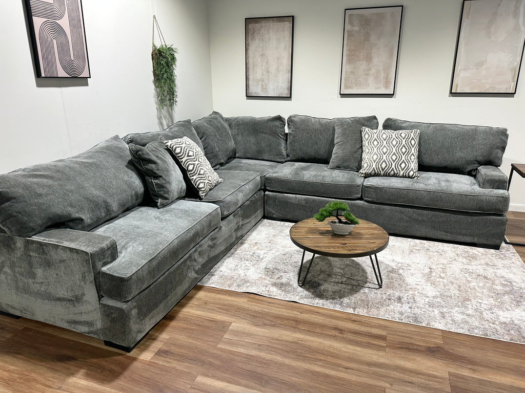 Gray Family Sectional Jonar Brand