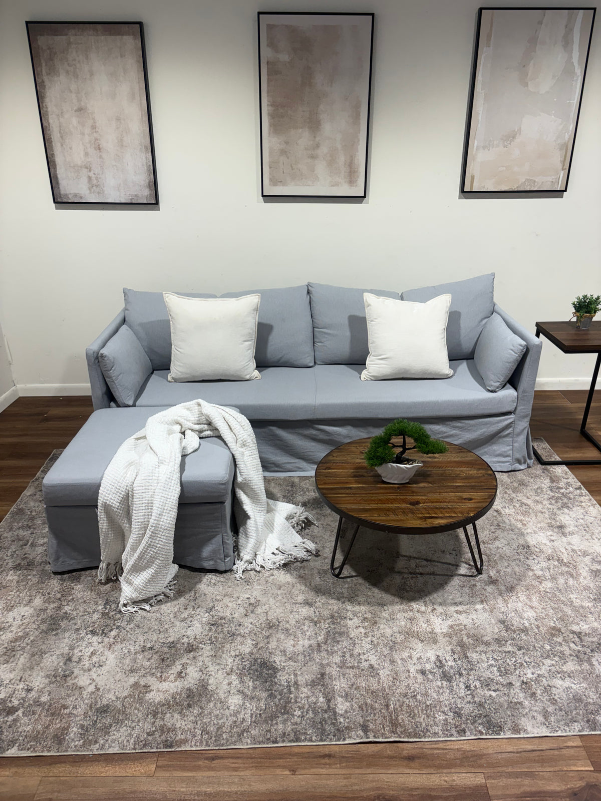 Periwinkle IKEA Sleeper Sofa