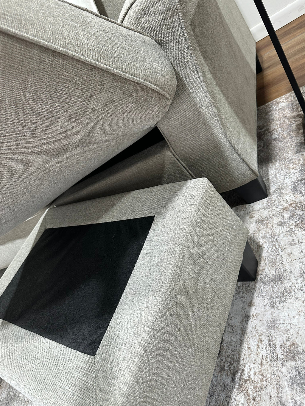 Beige Reversible Ashley Brand Sectional