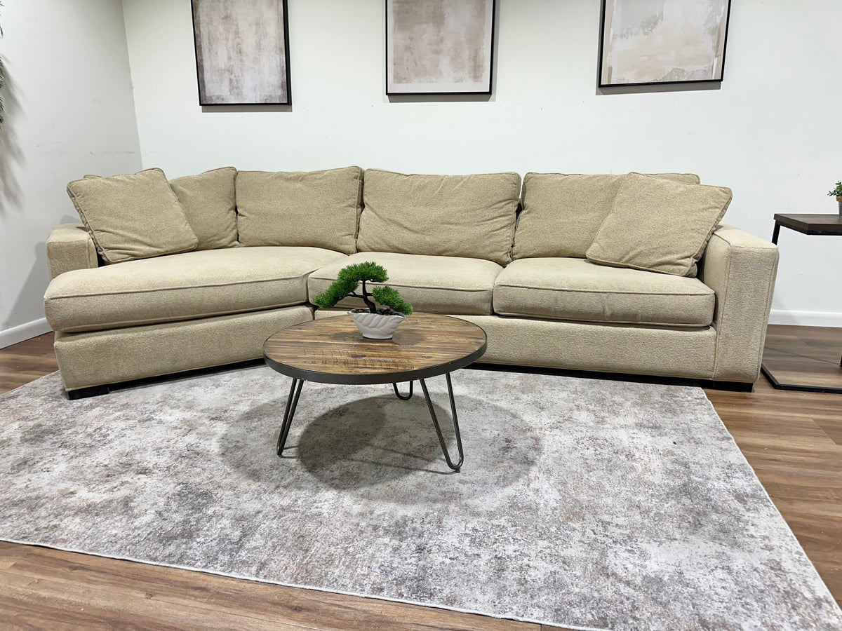 Room & Board Tan/Beige Corner Sectional