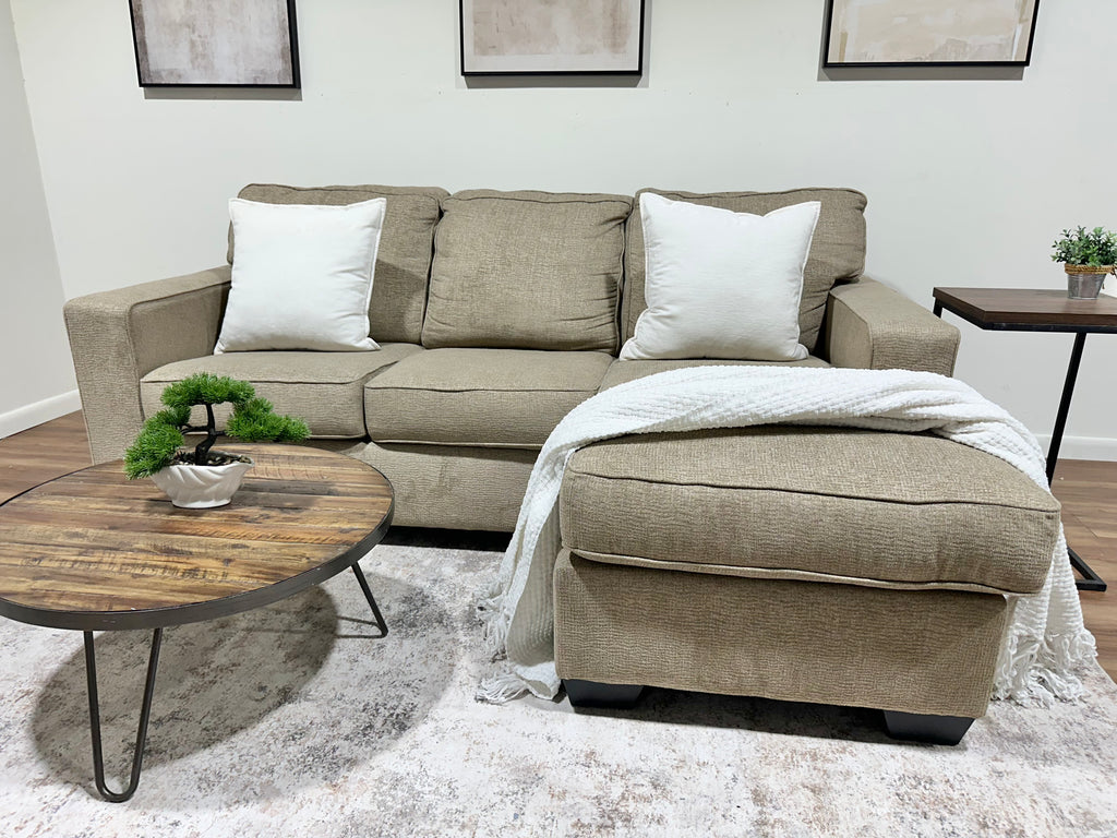 Tan Reversible Ashley Brand Sectional