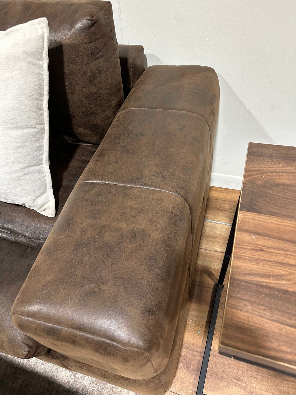 Large Brown Modular Family Sectional